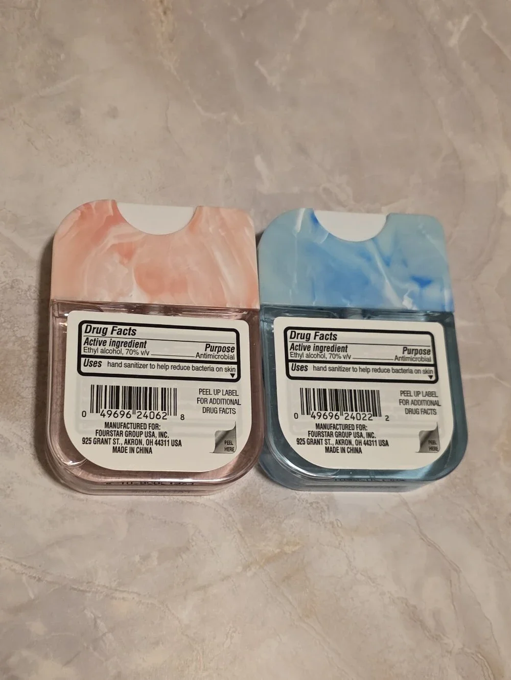 NWT Two limited edition b.pure moisturizing hand sanitizers